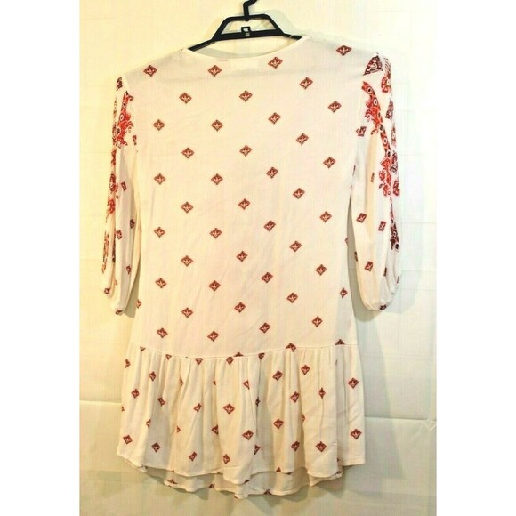 Taylor & Sage Dress Boho Tassel Bohemian Aztec Tribal Womens Size M - Picture 5 of 6